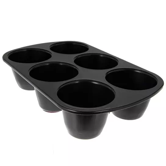1pc Gold Mini Cake Pan With 6 Holes For English Muffins, Cupcakes Or  Pancakes