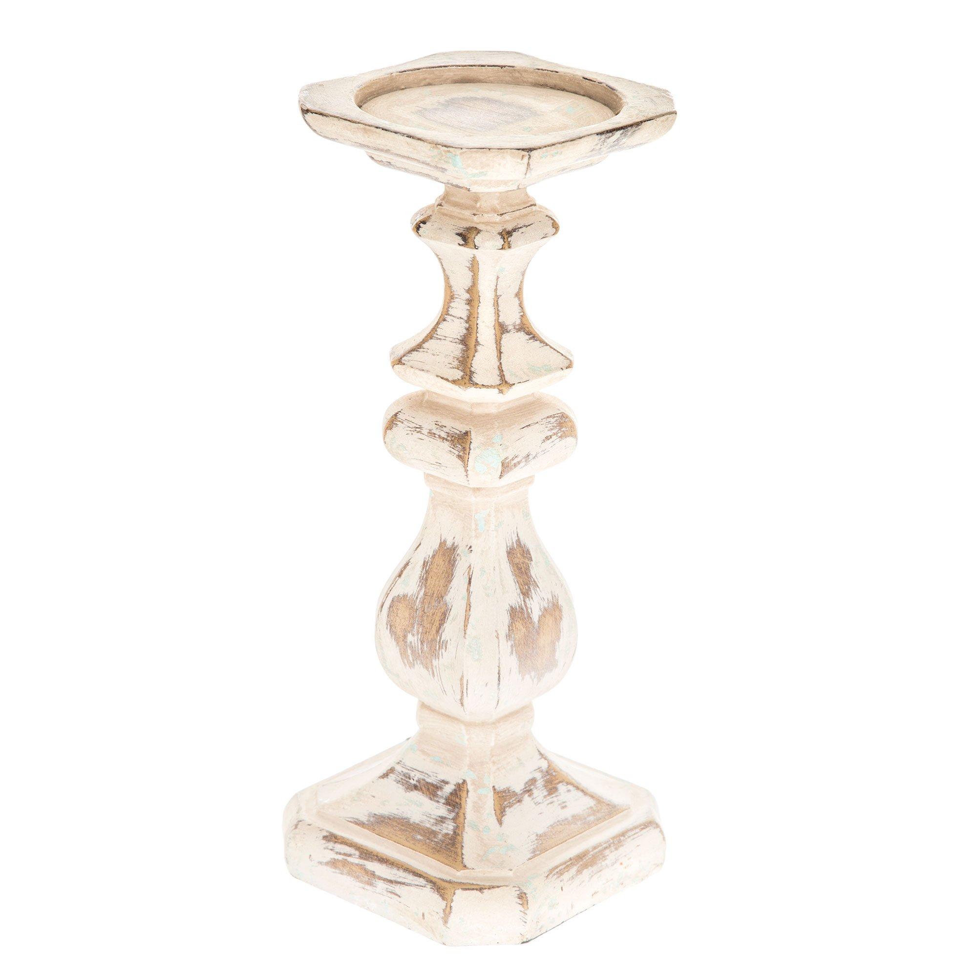 Distressed White Candle Holder Hobby Lobby 1435999