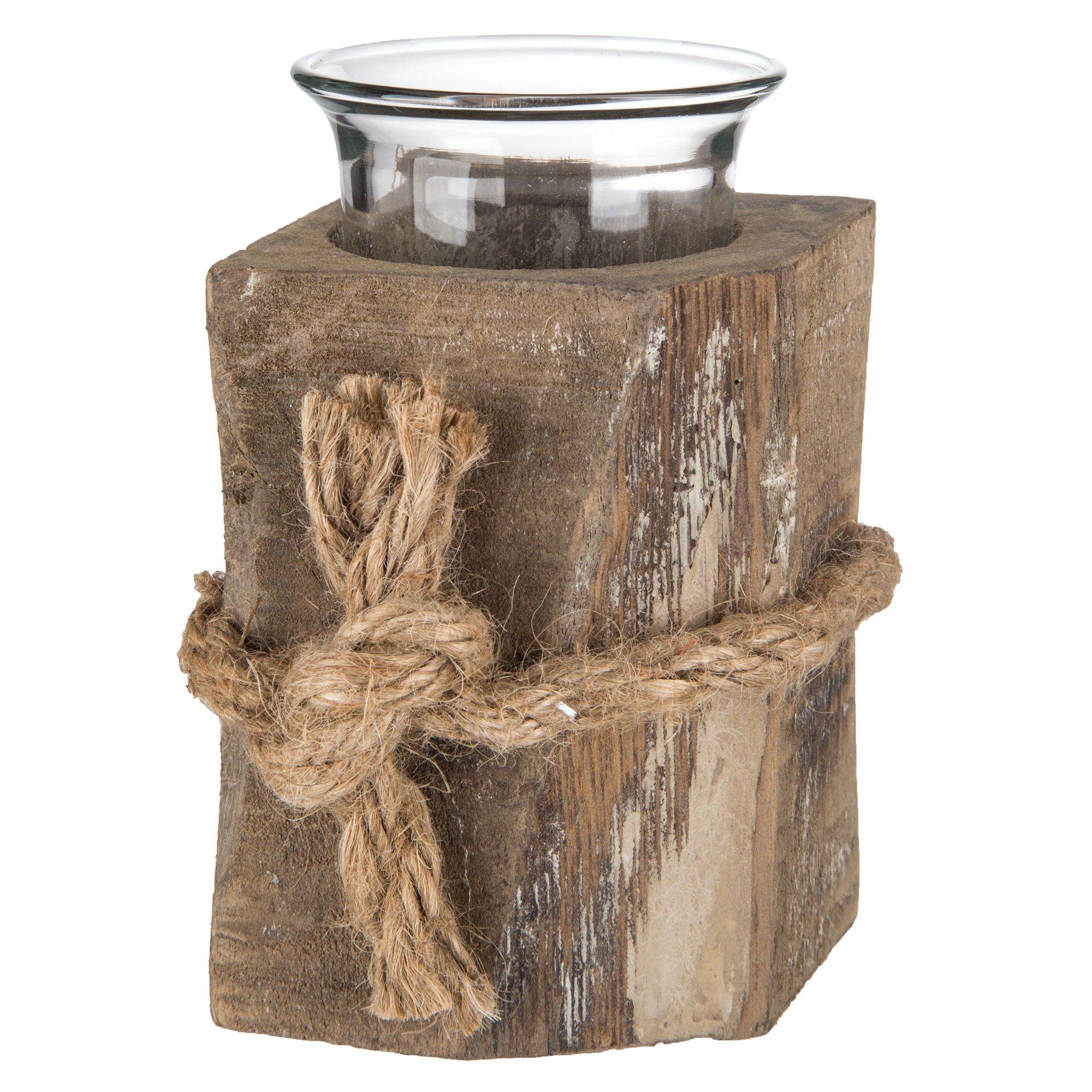 Square Natural Wood Candle Holder Hobby Lobby 1436351