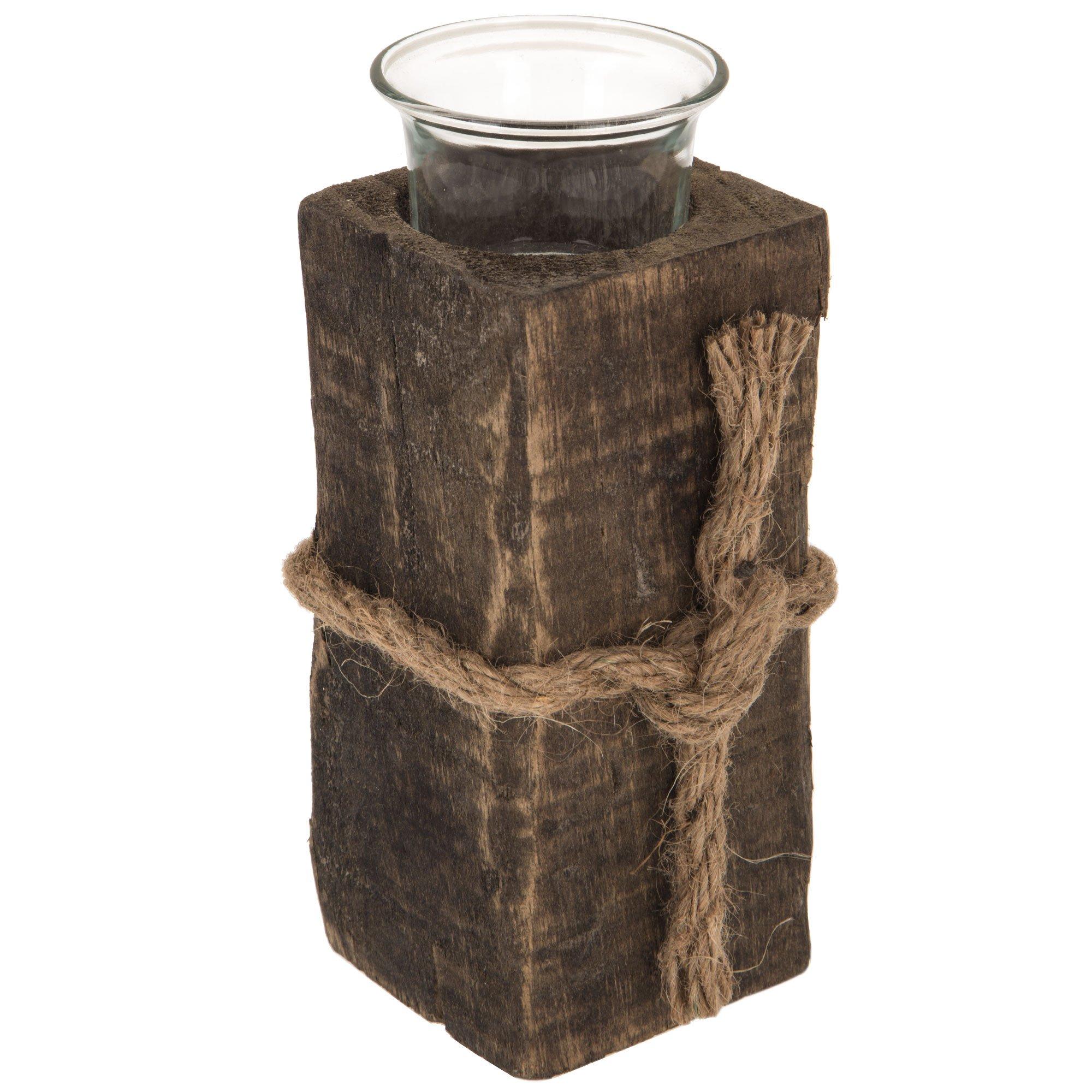 Square Natural Wood Candle Holder Hobby Lobby 1436369