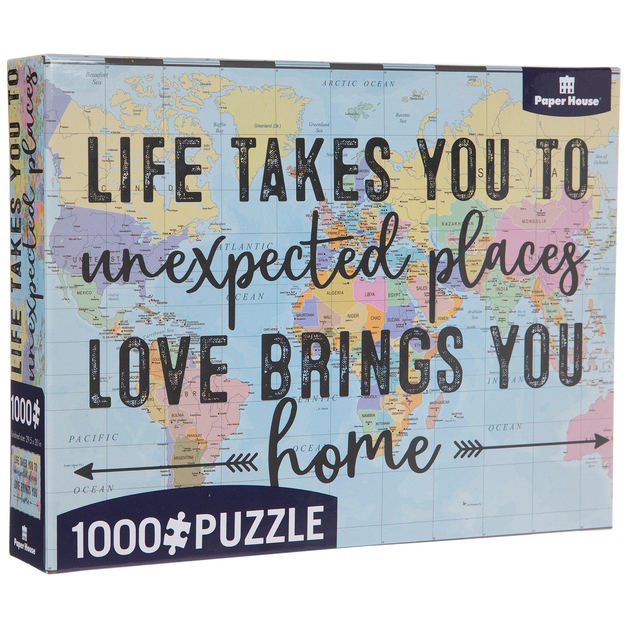  Paper House Productions Love Brings You Home 1000-piece Jigsaw  Puzzle : Toys & Games