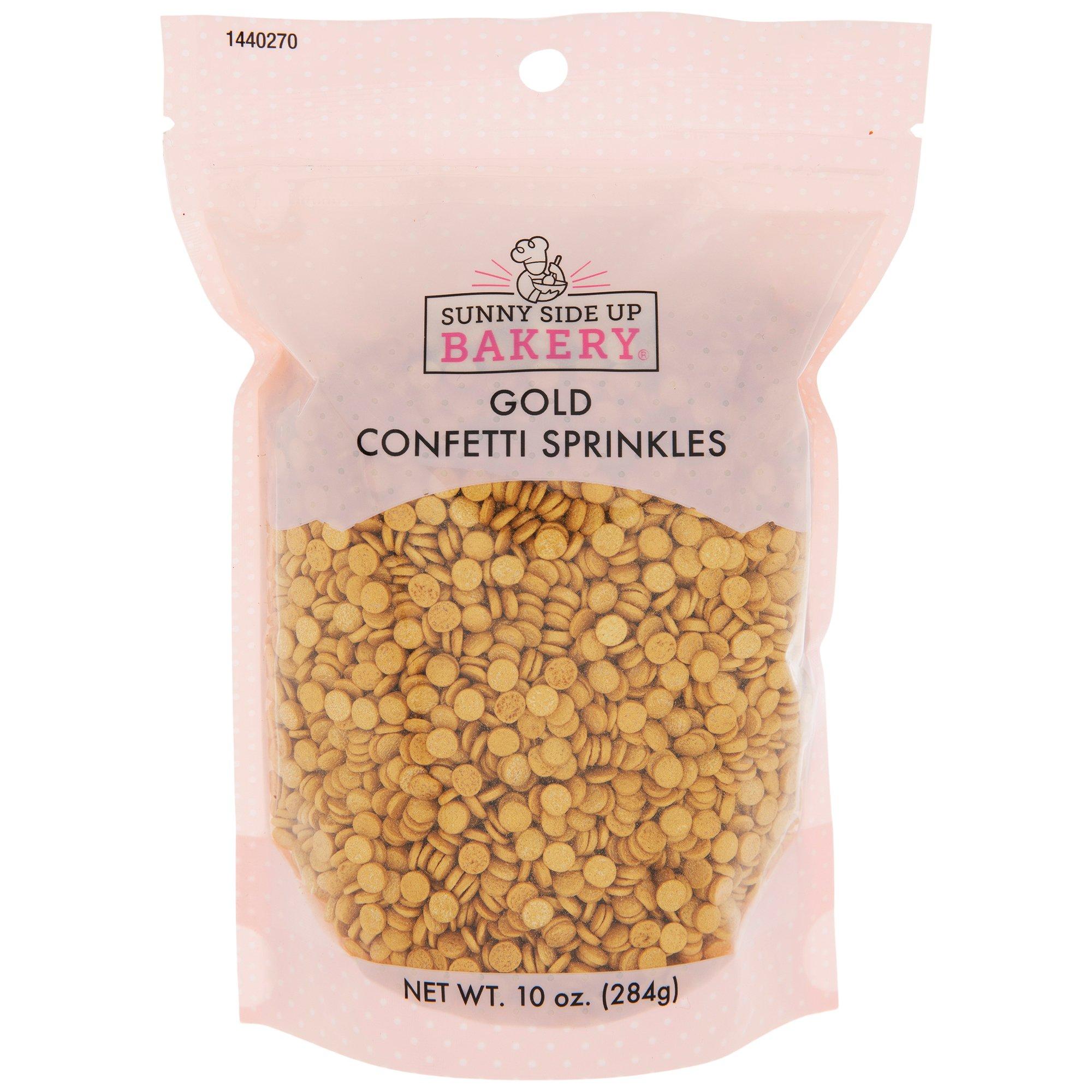 Gold Edible Confetti Sprinkles, Hobby Lobby