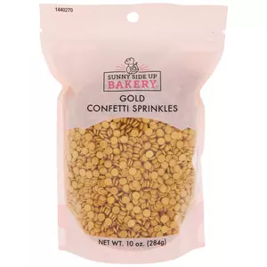 Gold Edible Confetti Sprinkles
