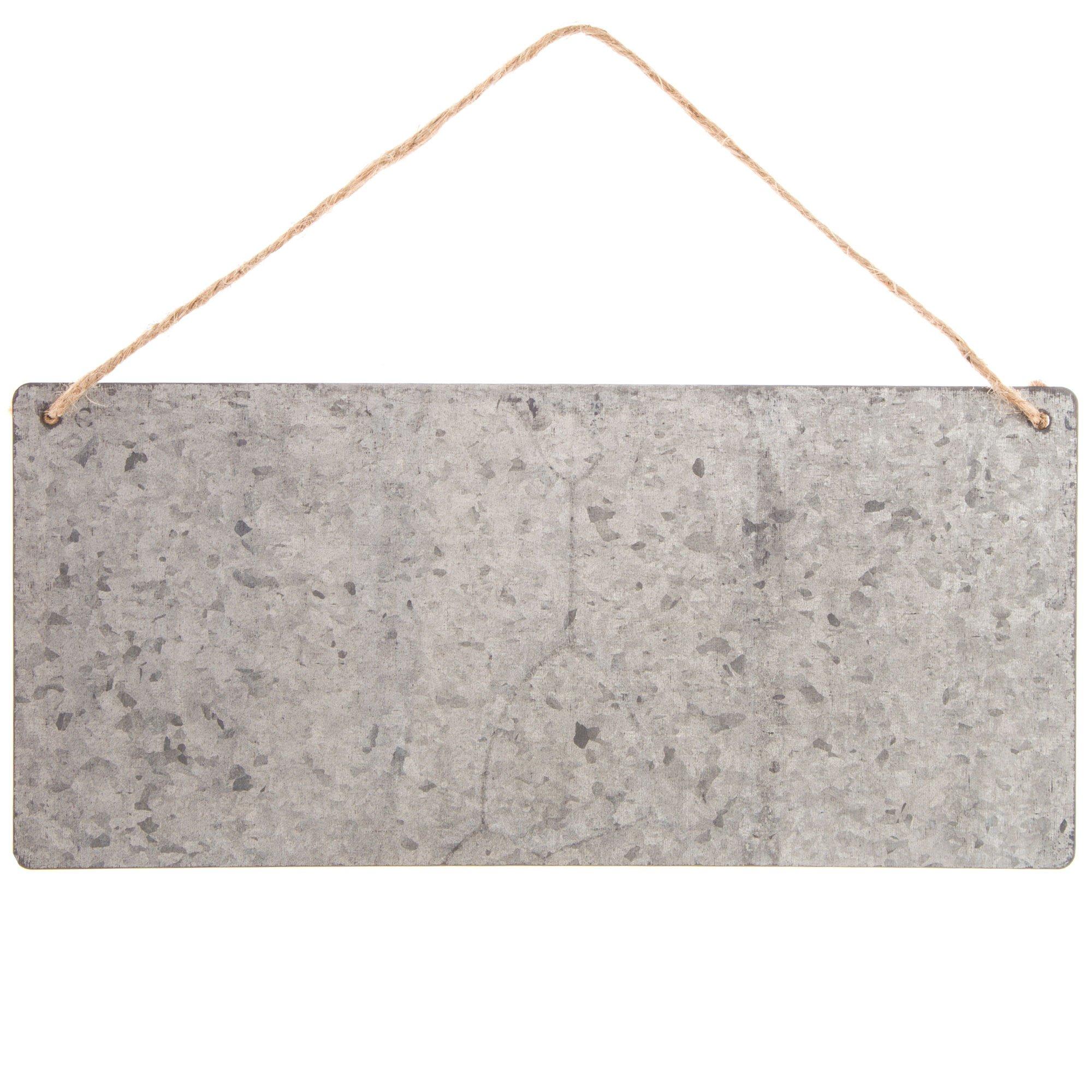 Horizontal Galvanized Metal Wall Decor Hobby Lobby 1444819