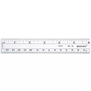 6 Stainless Steel Ruler - Judsons Art Outfitters