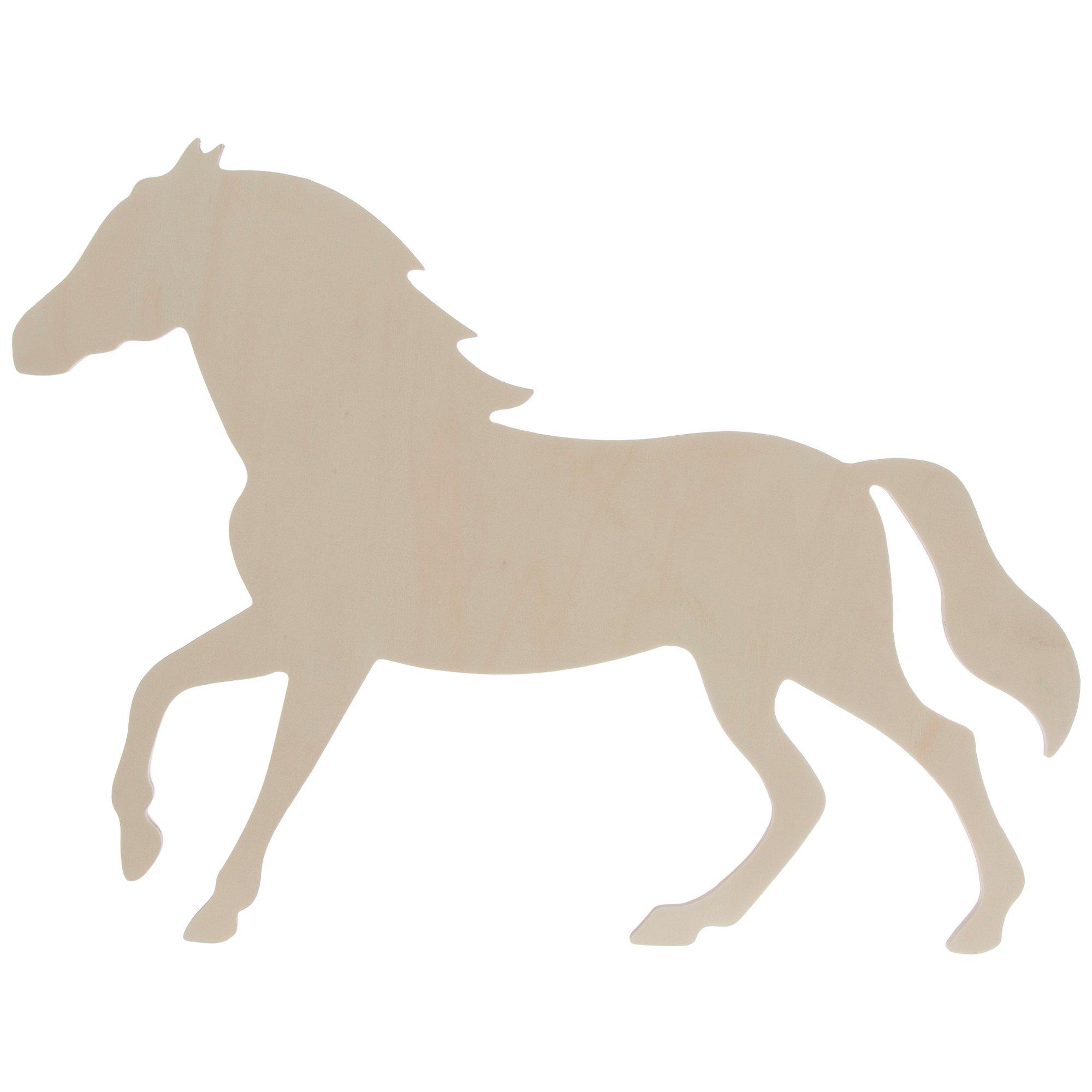 Horse Wood Shape Hobby Lobby 1452986