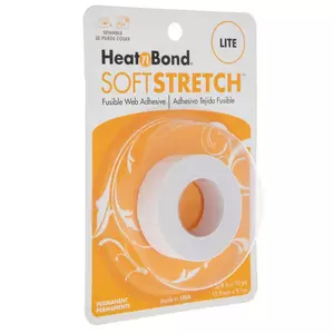 Heat N Bond Lite Soft Stretch Paper Backed Adhesive - 17 x 2 yds. - White  - WAWAK Sewing Supplies
