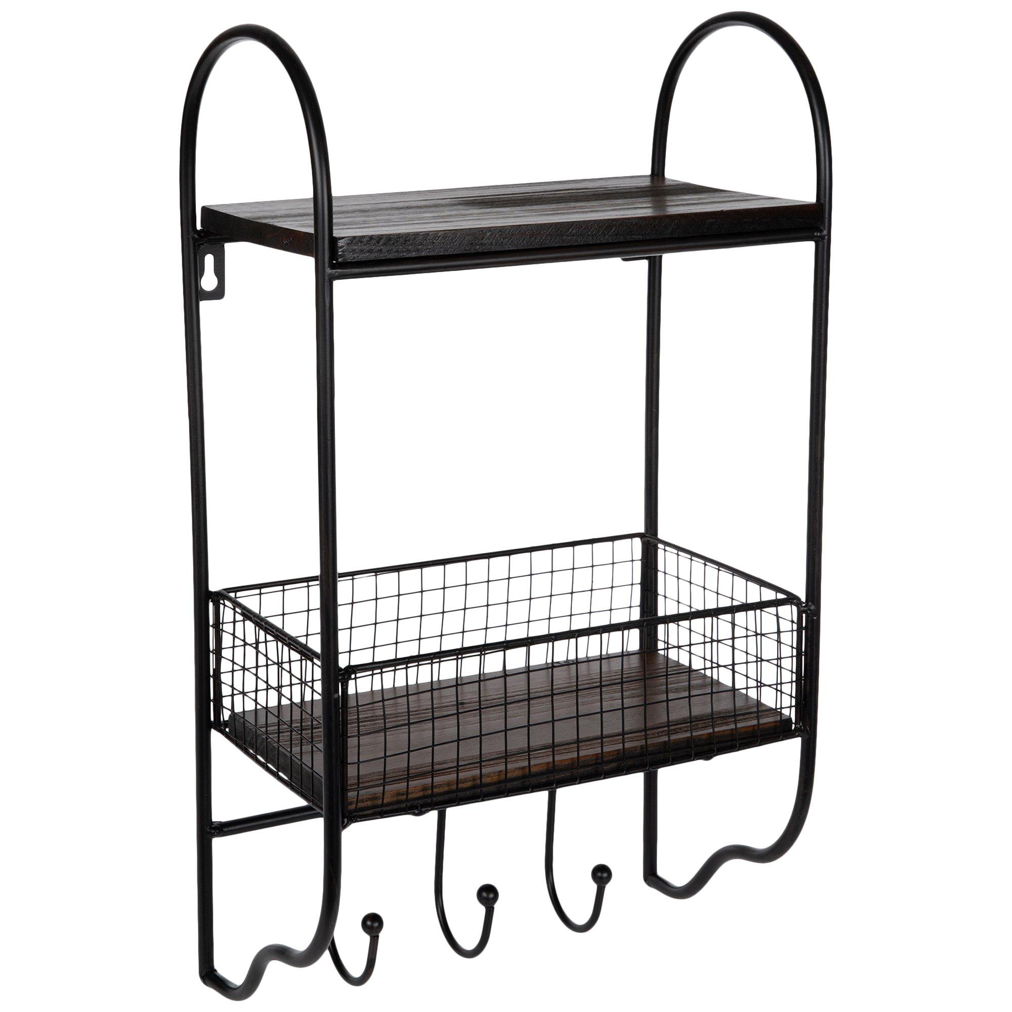 Black Three-Tiered Metal Shelf, Hobby Lobby