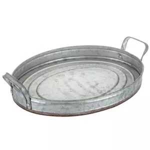 Galvanized Metal Container With Handles, Hobby Lobby