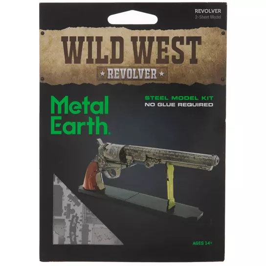 Wild West Revolver Metal Model Kit, Hobby Lobby
