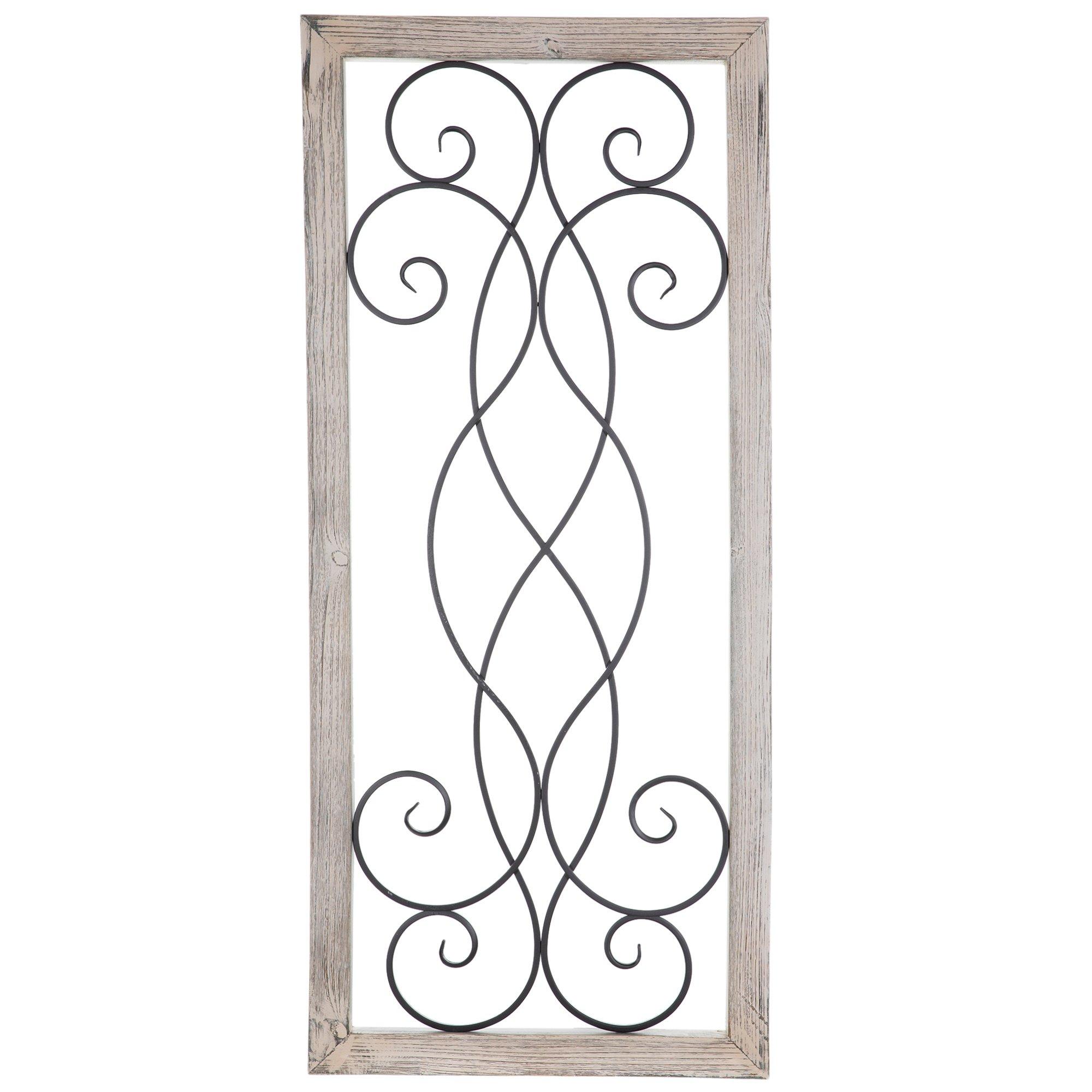 Rectangle Wood Wall Decor With Hooks, Hobby Lobby