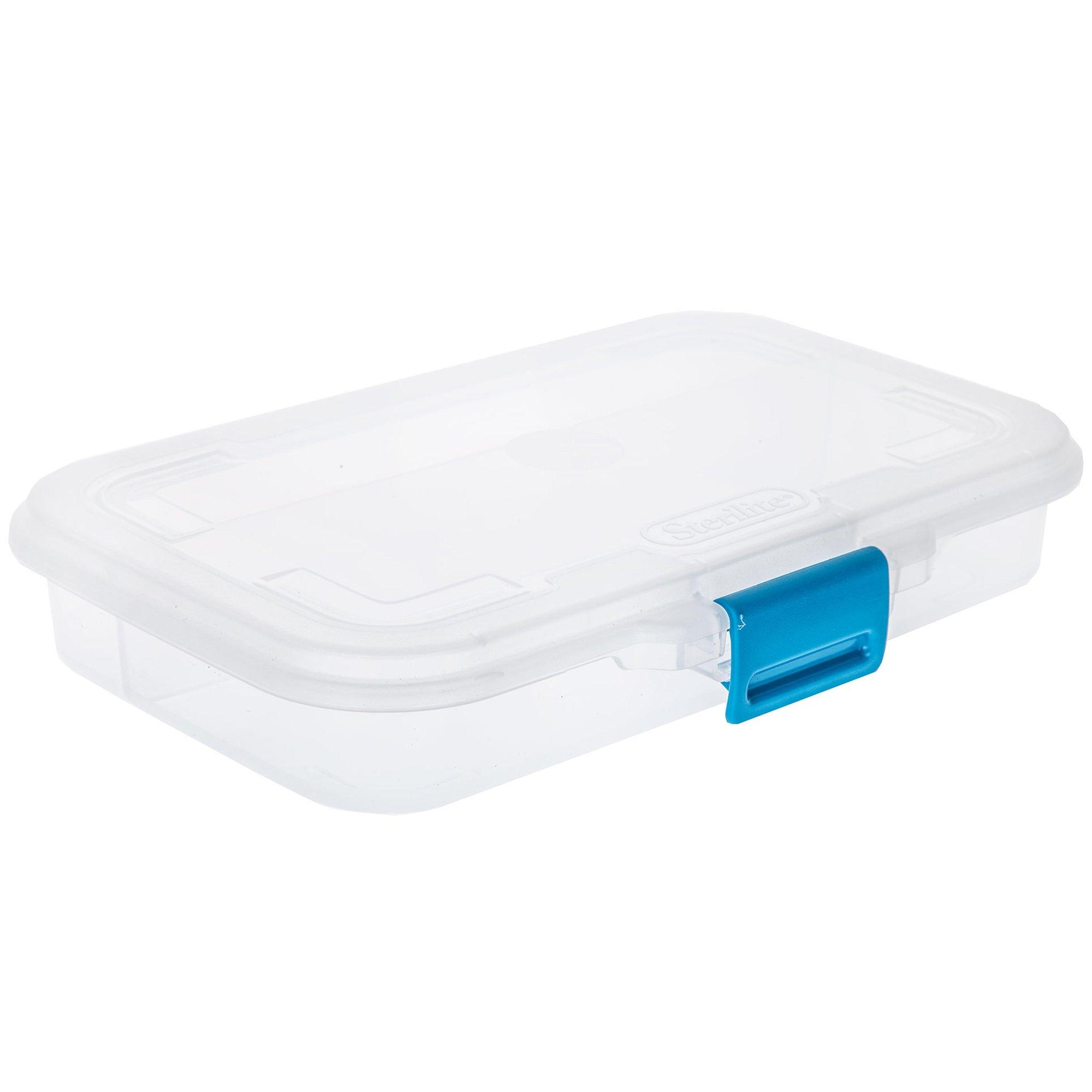 Sterilite School Supply Pencil Box - Blue