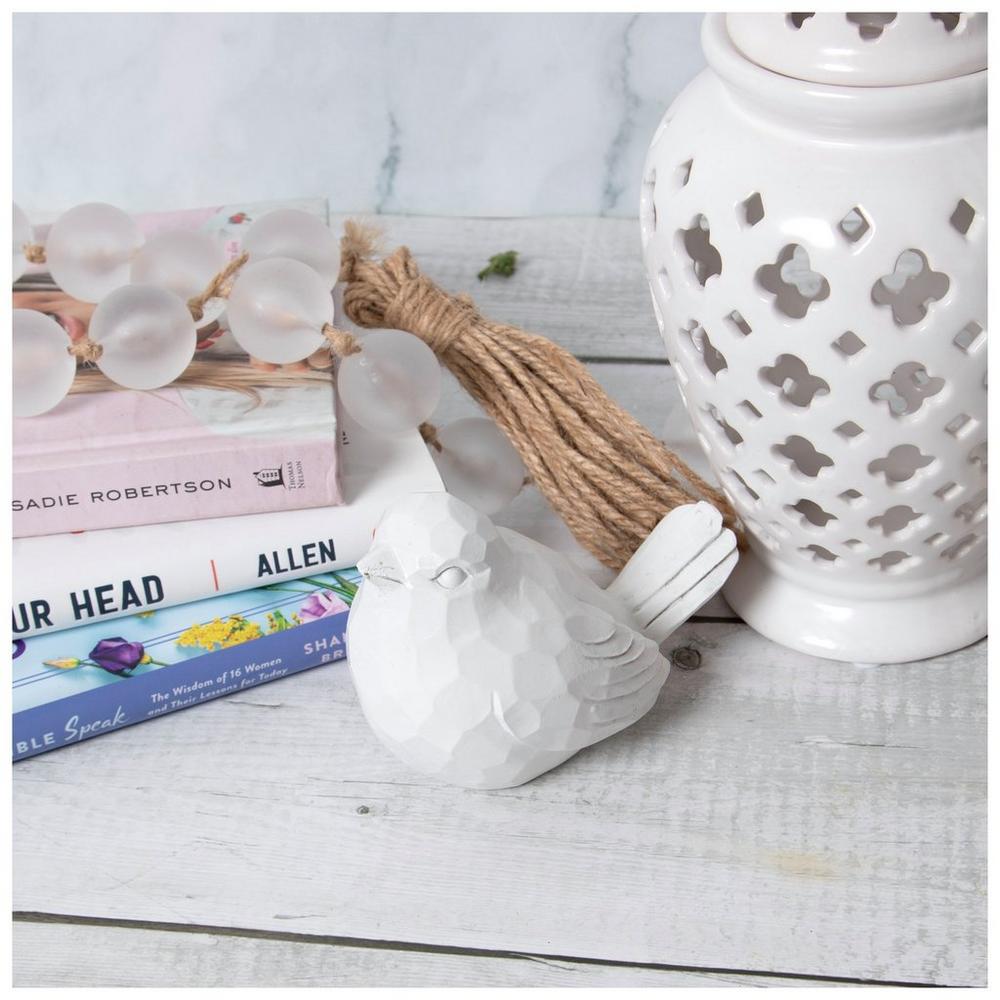 White Carved Bird Figurine | Hobby Lobby | 1463462