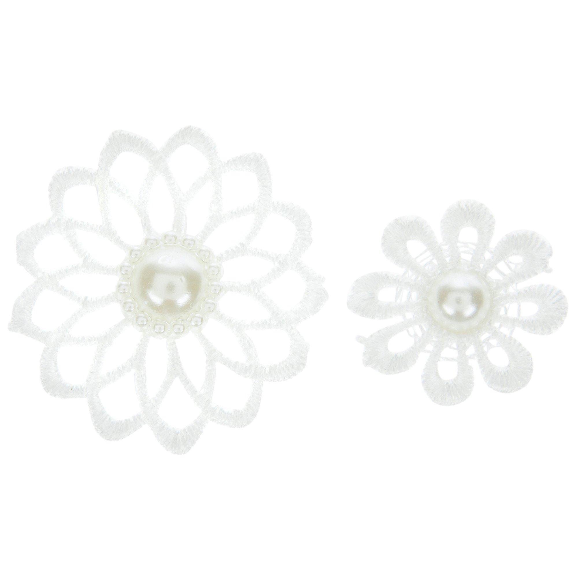 Lace Flower Stickers Hobby Lobby 1464007