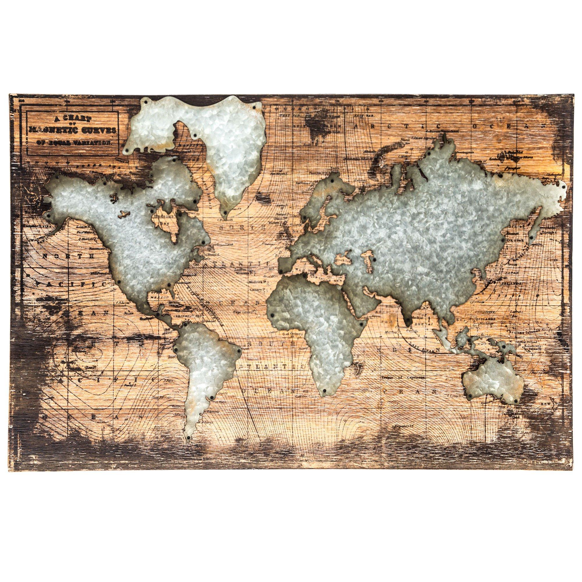 World Map Canvas Hobby Lobby Athene Patricia