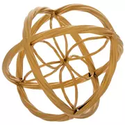 Gold Ornate Metal Decorative Sphere