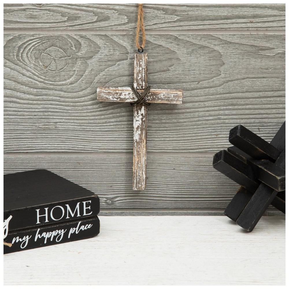 Whitewash Wood Wall Cross | Hobby Lobby | 1469071