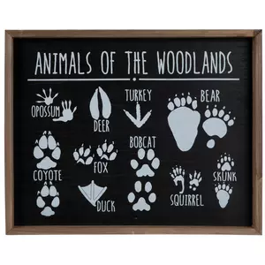 Animals Of The Woodlands Wood Wall Decor
