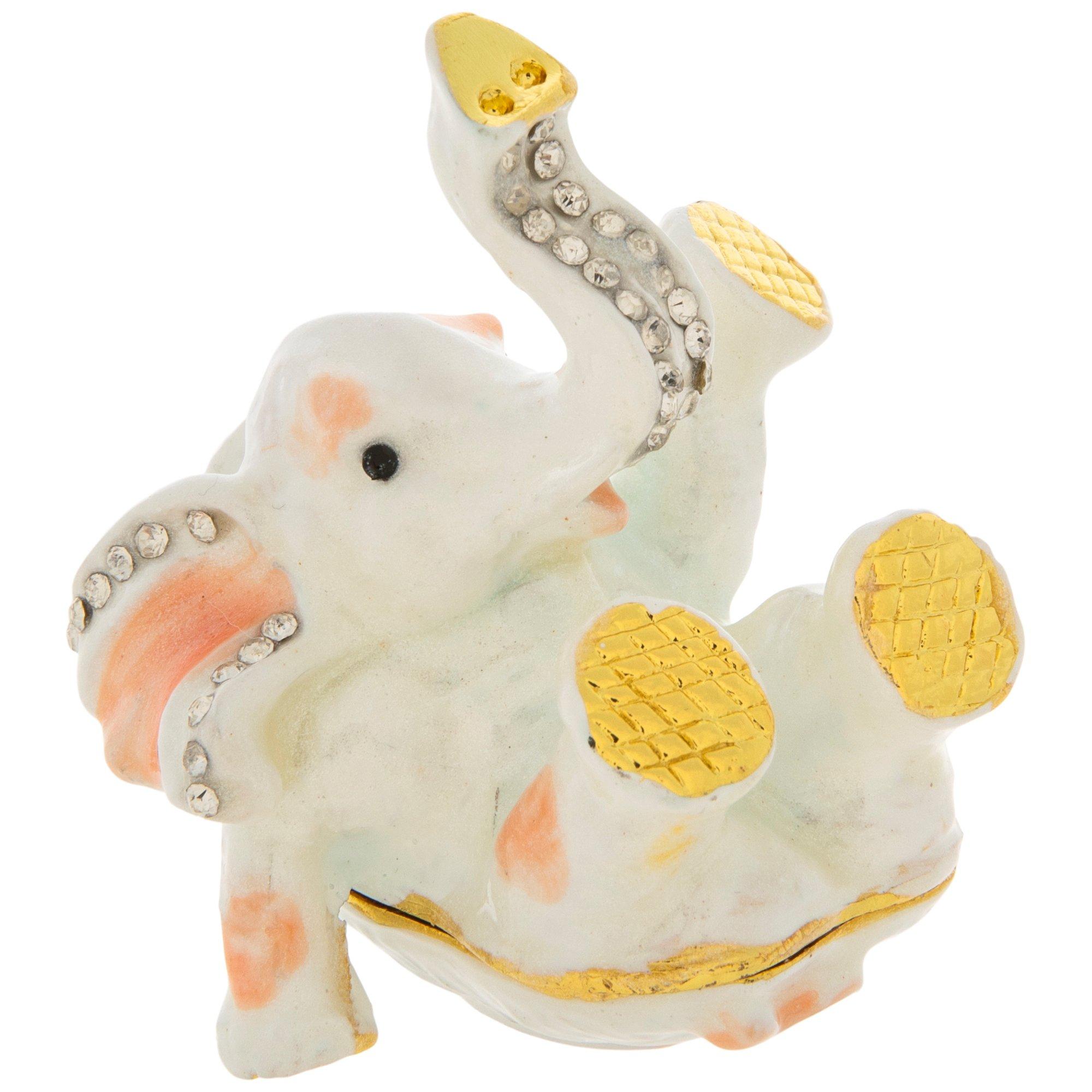 Dancing Elephant Rhinestone Jewelry Box Hobby Lobby 1472869