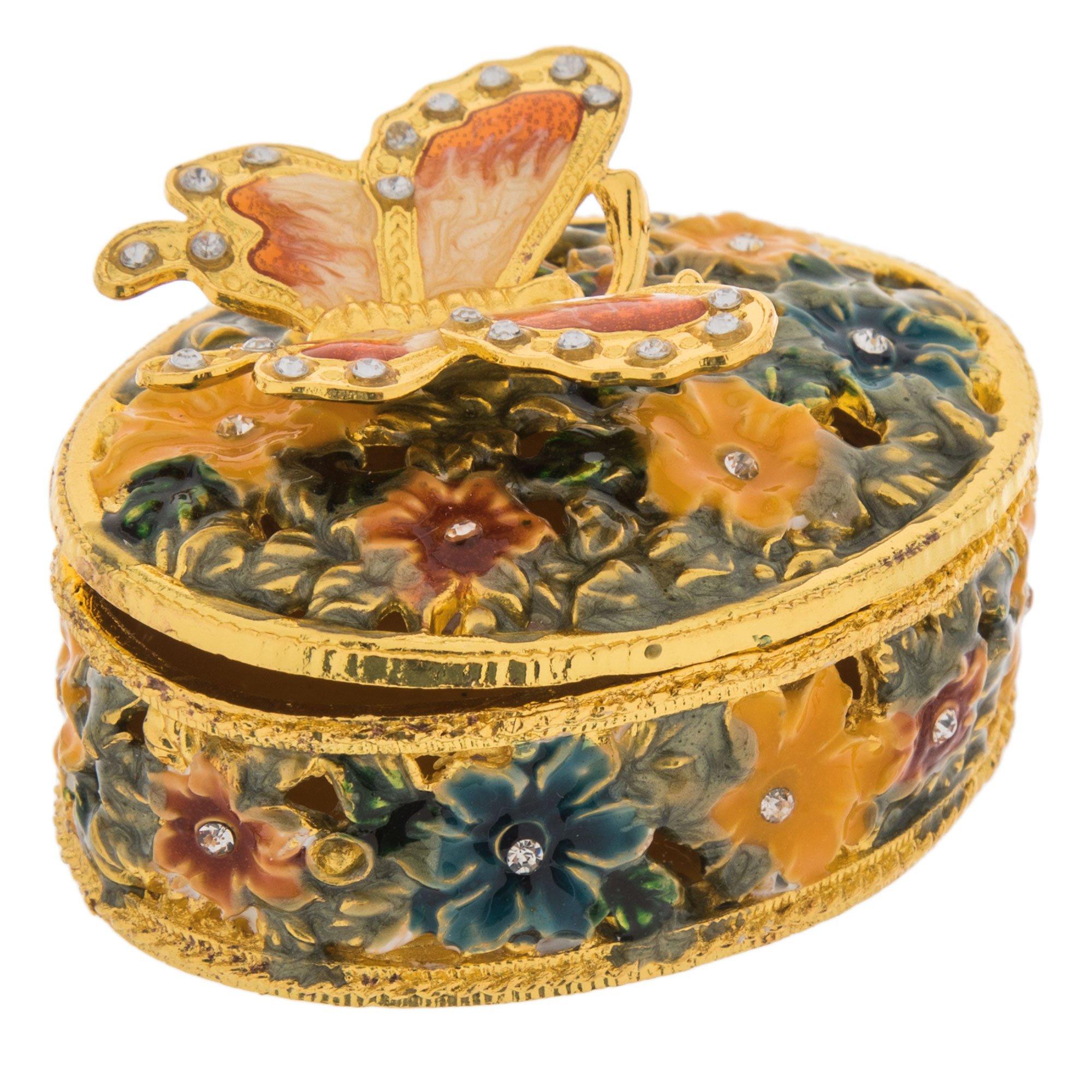 Oval Butterfly Jewelry Box Hobby Lobby 1472877