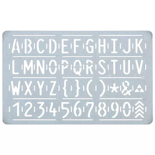 2 Inch Free Printable Individual 261 Stone Uppercase Letter Stencils -  Stencil Letters Org