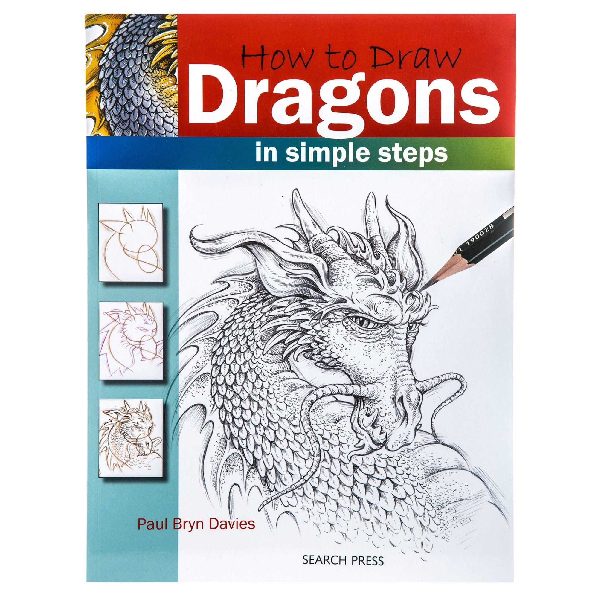 How to Draw a Dragon (Dragons) Step by Step