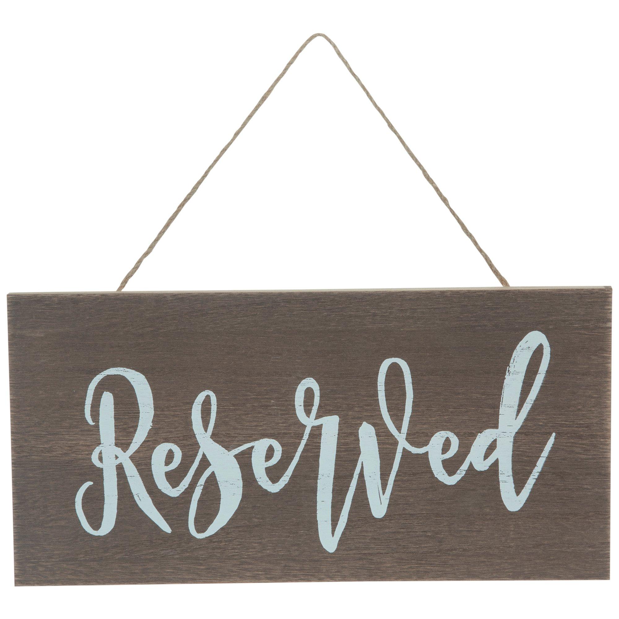 Reserved Wood Decor | Hobby Lobby | 1477181