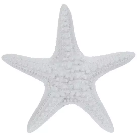 Whitewashed Starfish Pillow