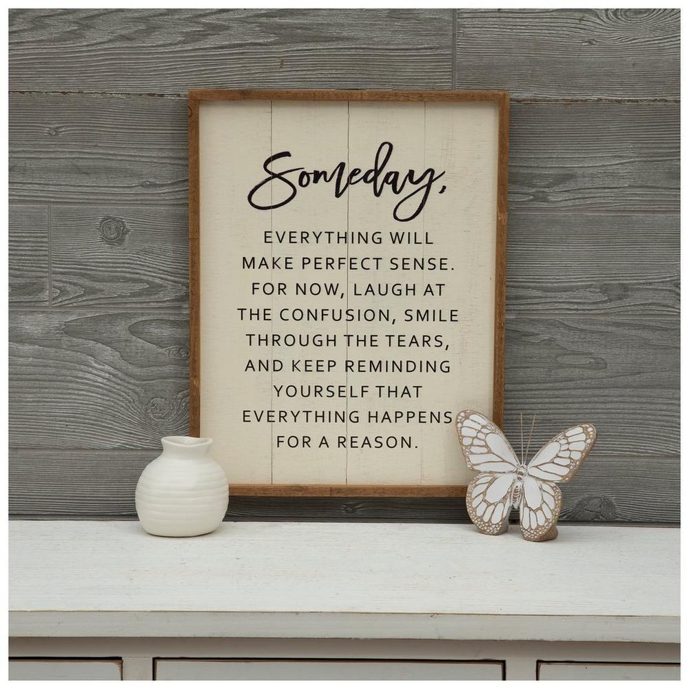 HOBBY LOBBY Everything Will Make Sense Wood Wall Decor