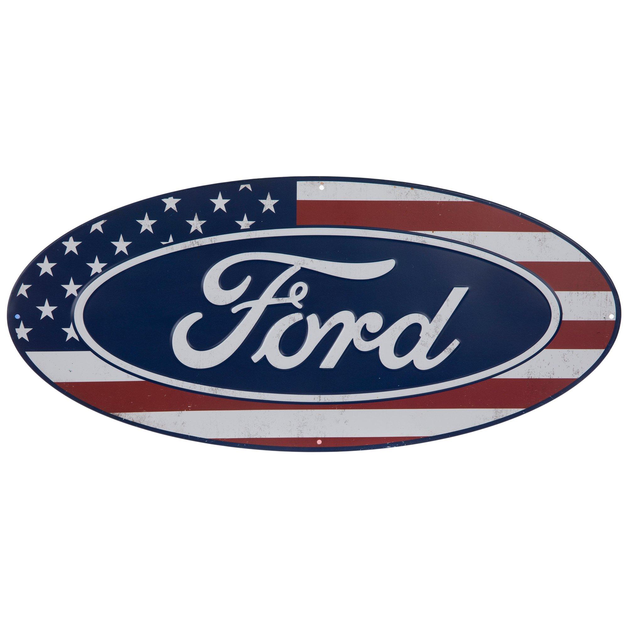 how to draw a ford logo