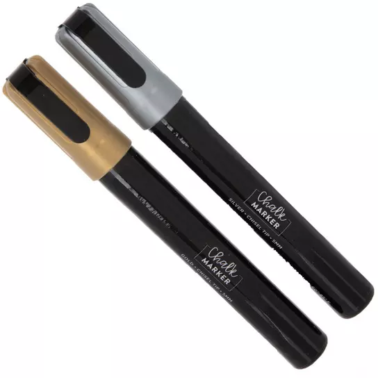 Chalk Ink Markers with Chisel Tip