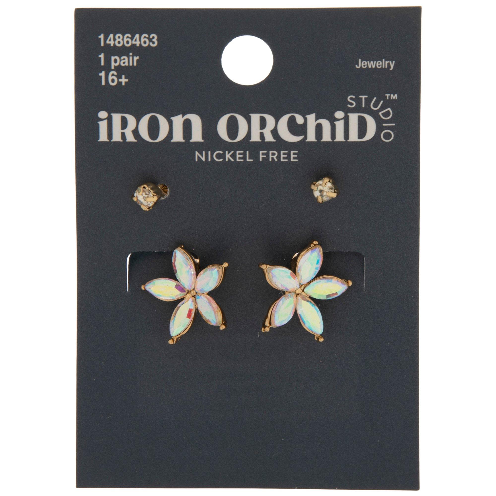 アクセサリー strong iris earrings strong iris earrings STRONG IRIS EARRINGS ours