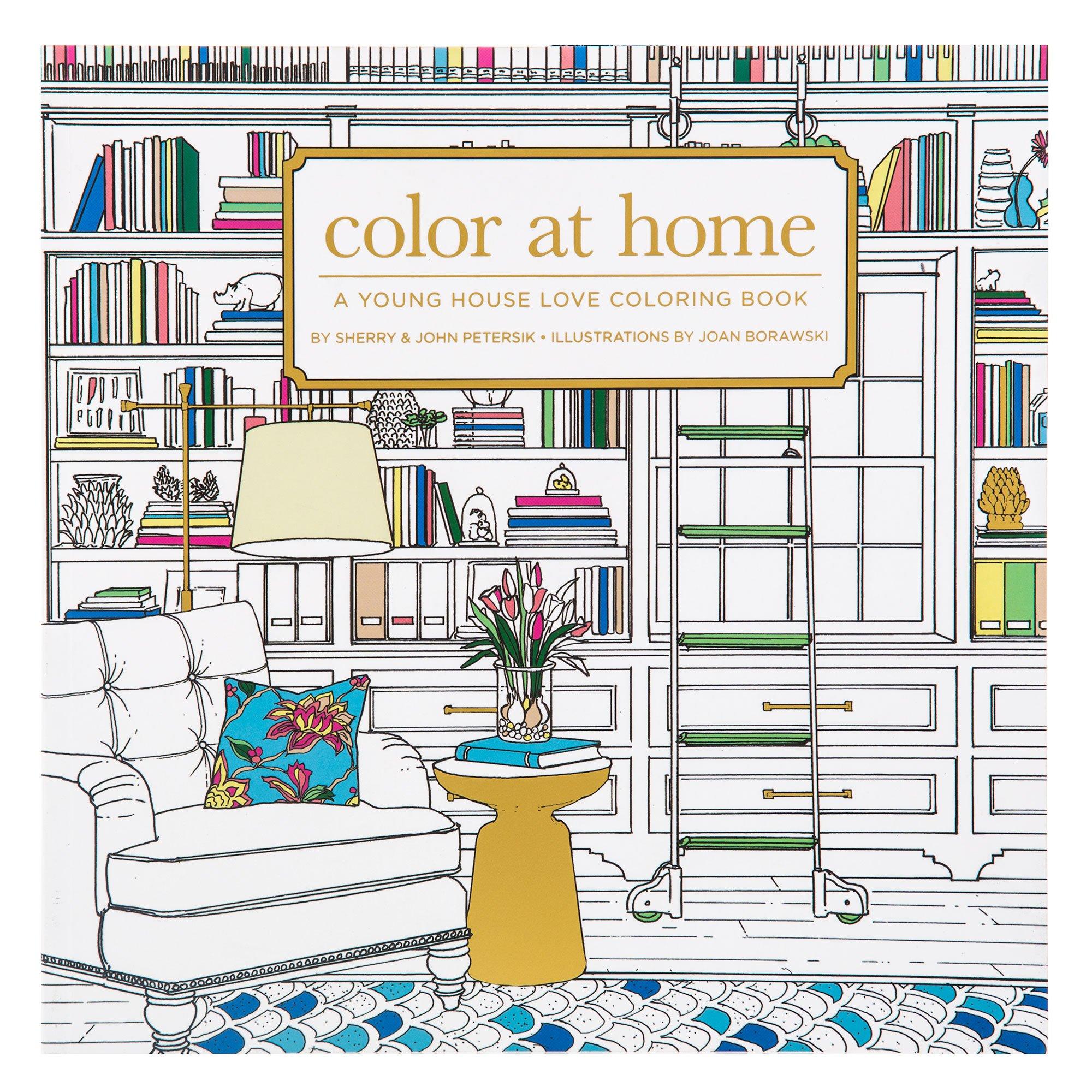 Color At Home Coloring Book Hobby Lobby 1488527