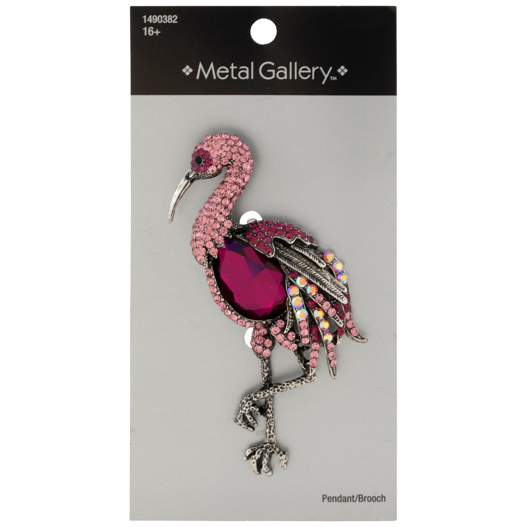 Flamingo Rhinestone Brooch | Hobby Lobby | 1490382