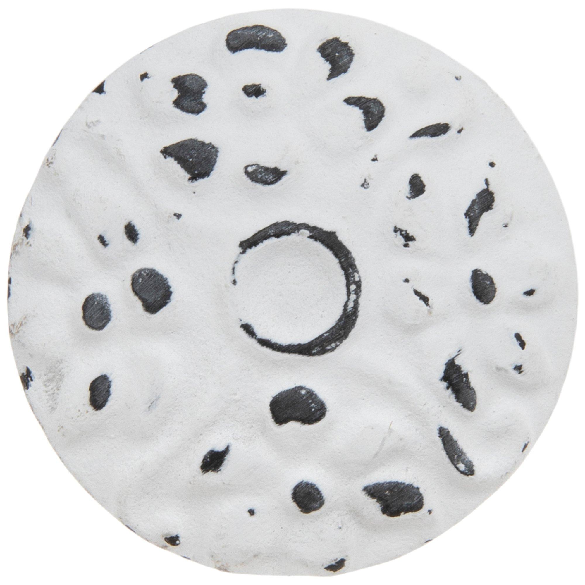 【2点セット】ホワイト花模様エンボスプレート BRUNO（ブルーノ） 食器セット プレゼント おしゃれ プレートセット