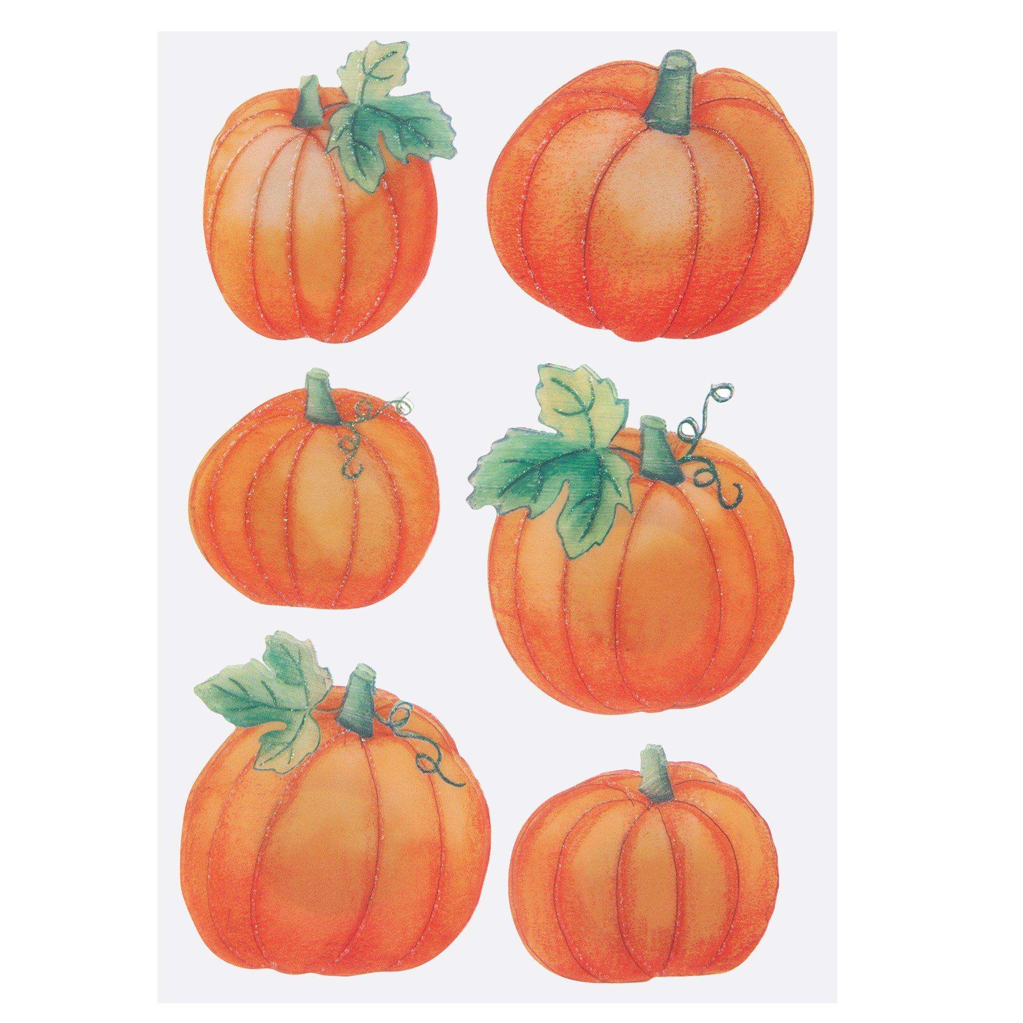 Pumpkin 3D Stickers Hobby Lobby 149336