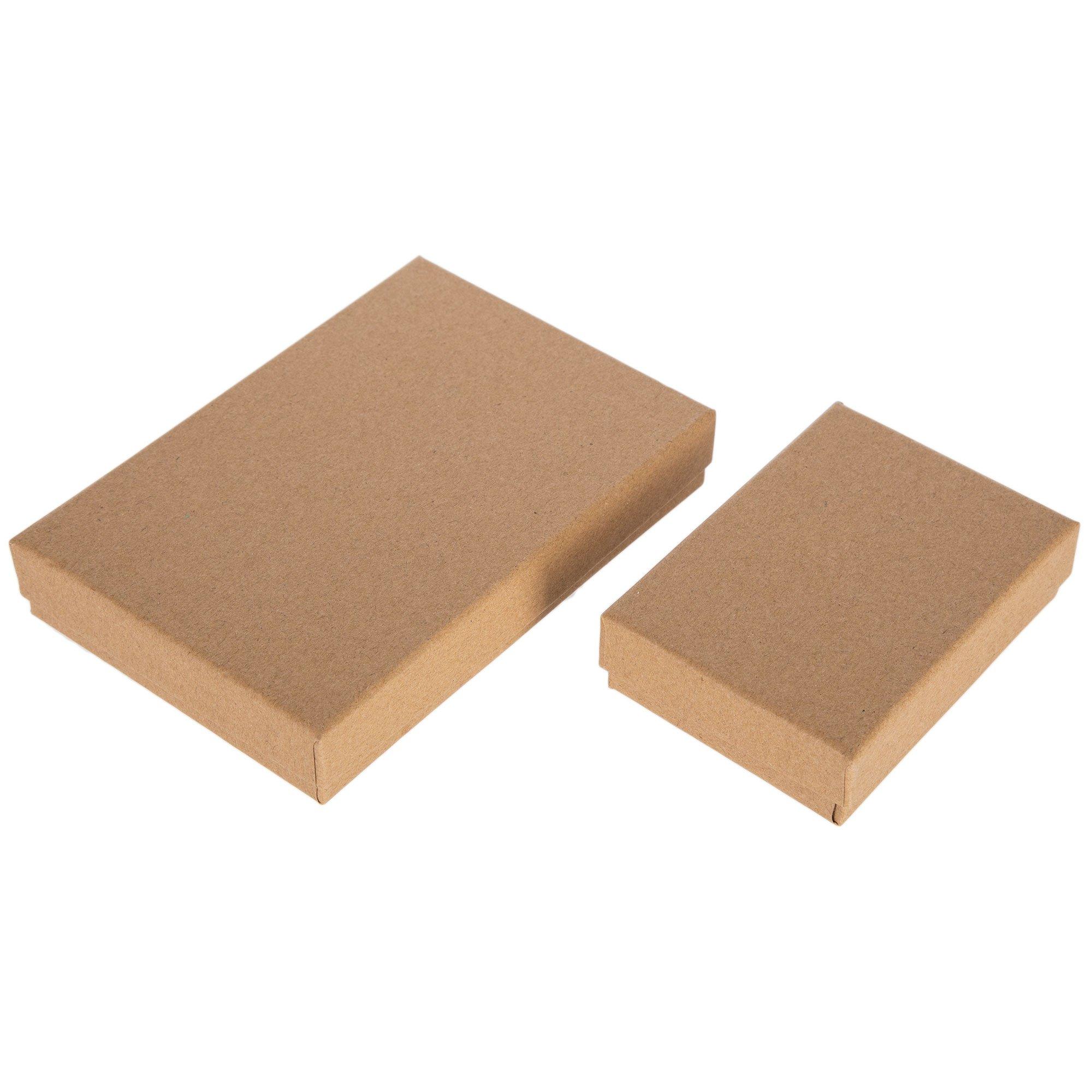 Black Kraft Nested Boxes, Small 3 Piece Set