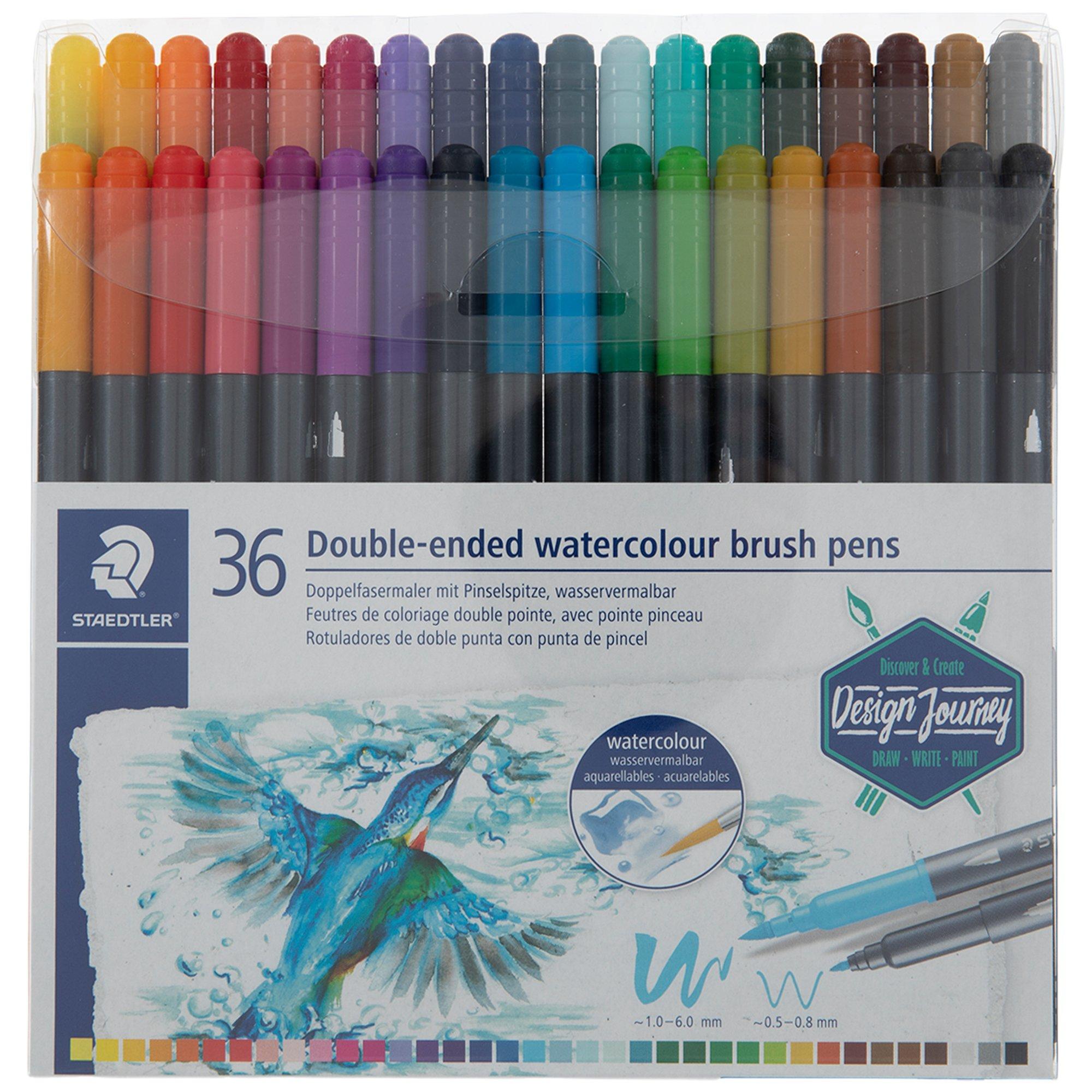 Watercolor paint pens – set of 48 watercolor brush pens