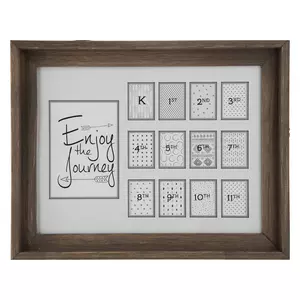 Enjoy The Journey K-12 Collage Wall Frame