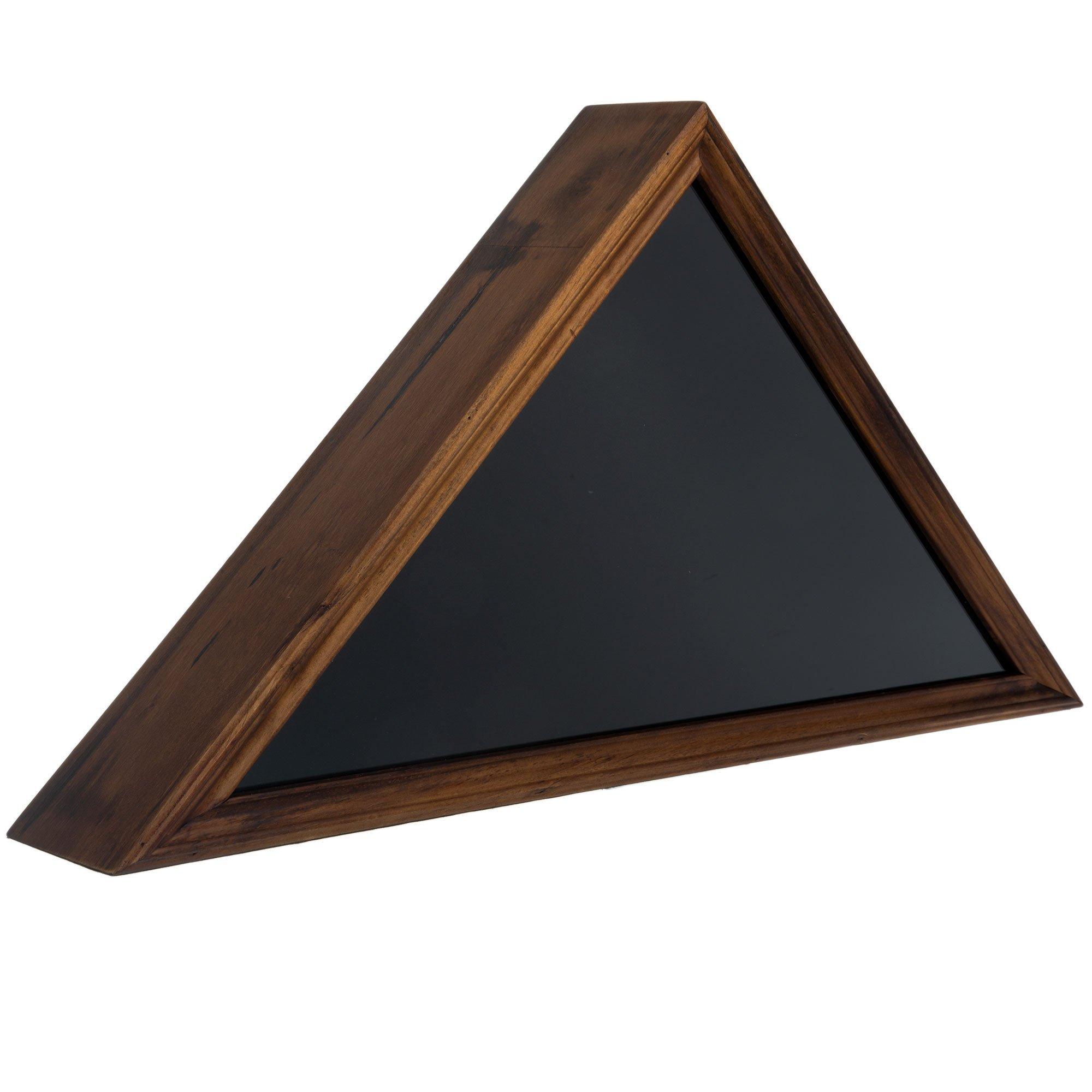 Vintage Walnut Veteran Flag Case Hobby Lobby 1504026