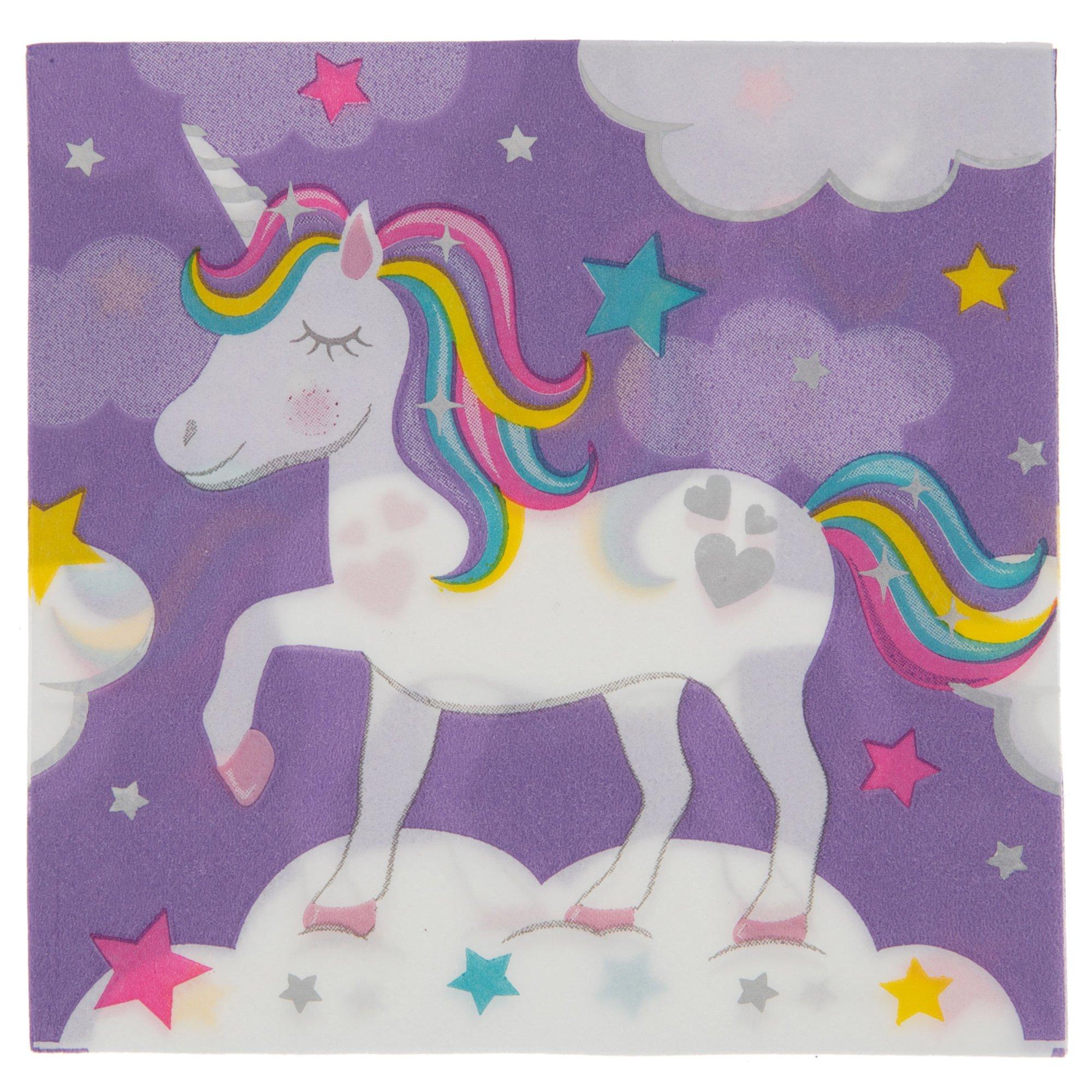 Unicorn Birthday Napkins Small Hobby Lobby 1506179