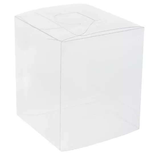 Clear Tube Favor Boxes, 2x2 inch, 6 Pack, Size: Small