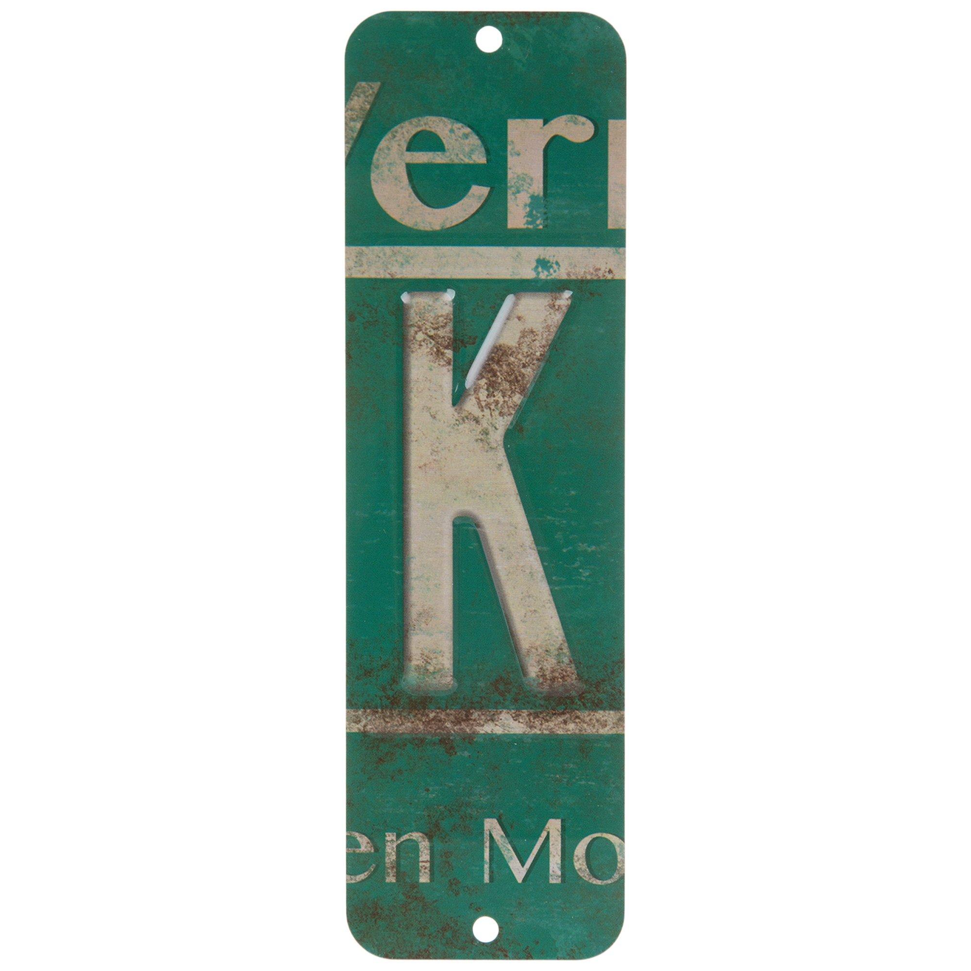 License Plate Letter Metal Sign Hobby Lobby 1507243