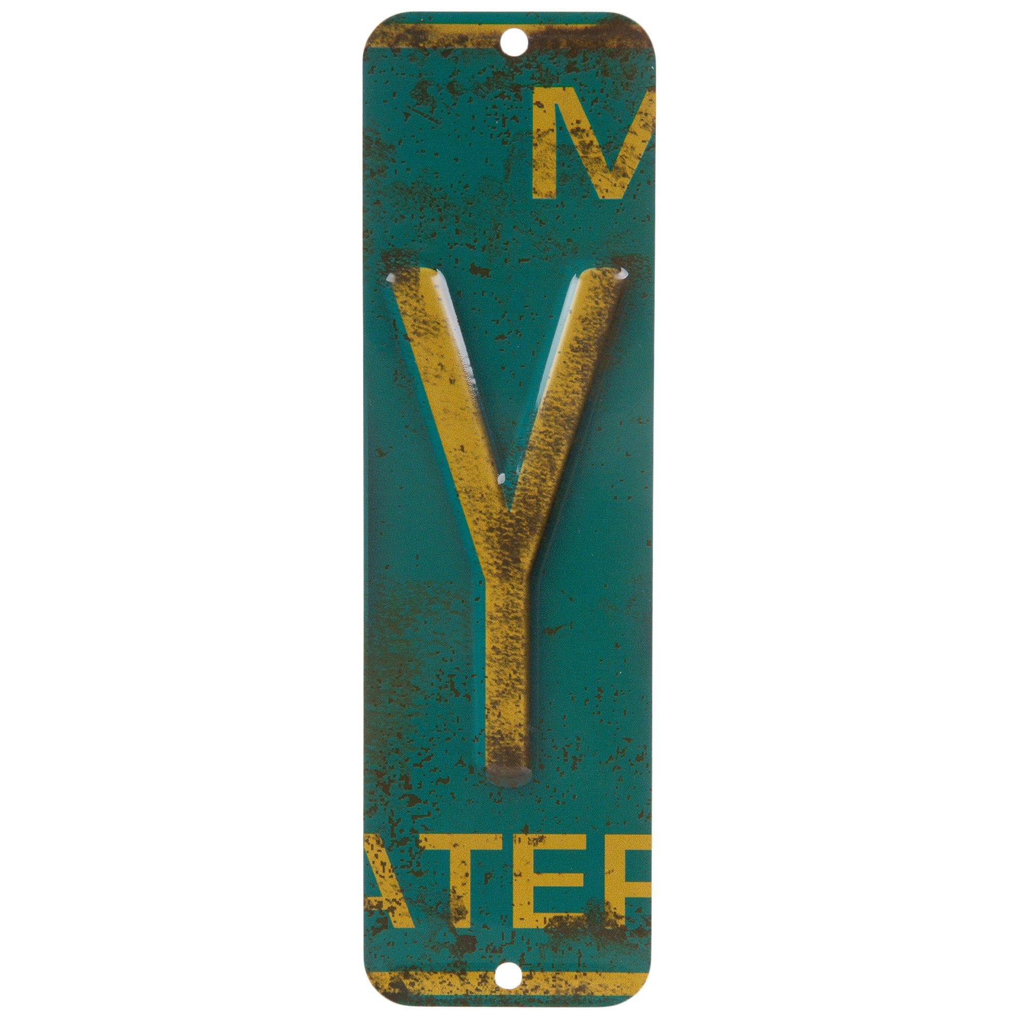 License Plate Letter Metal Sign Hobby Lobby 1507342