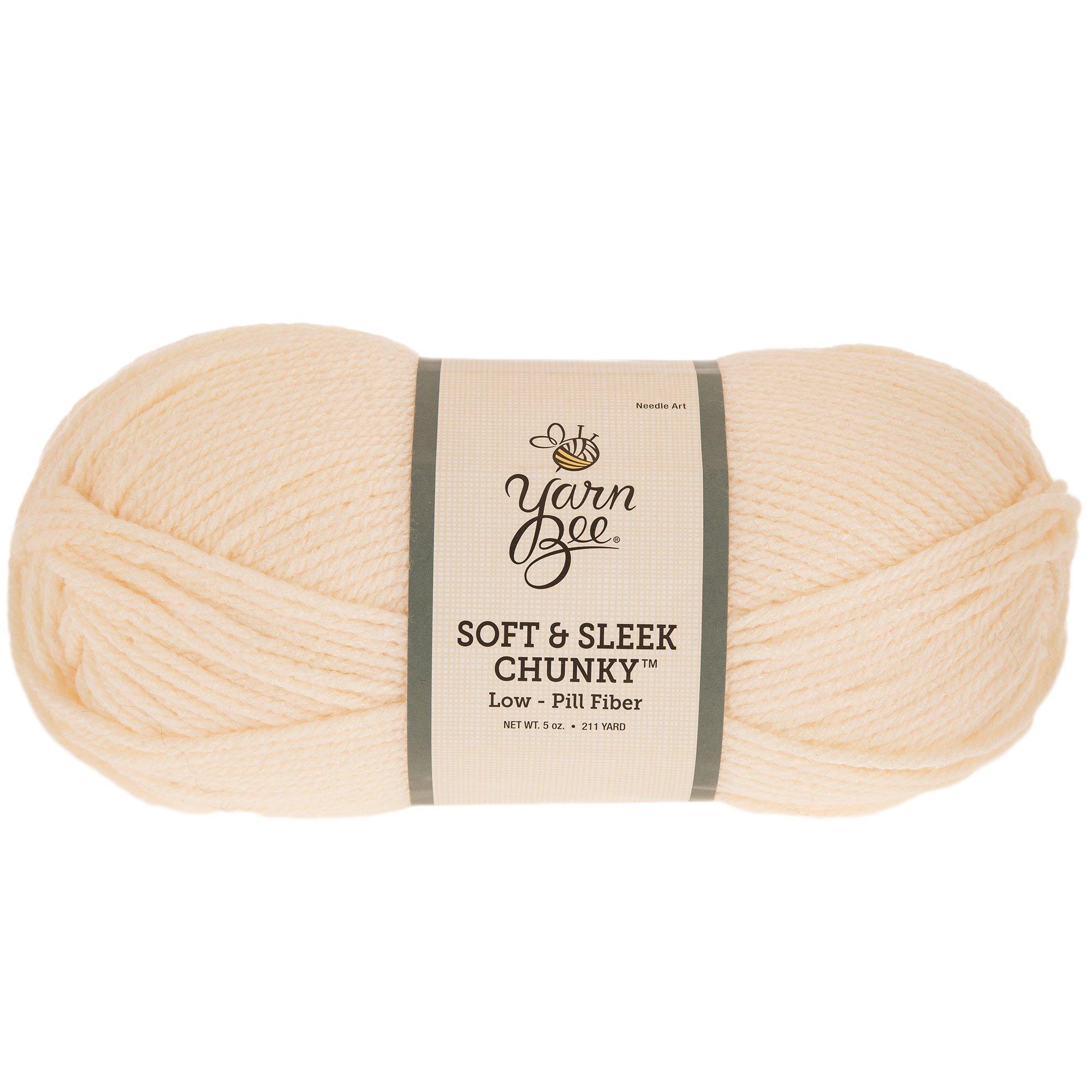 Yarn Bee Soft & Sleek Chunky Yarn Hobby Lobby 1513613