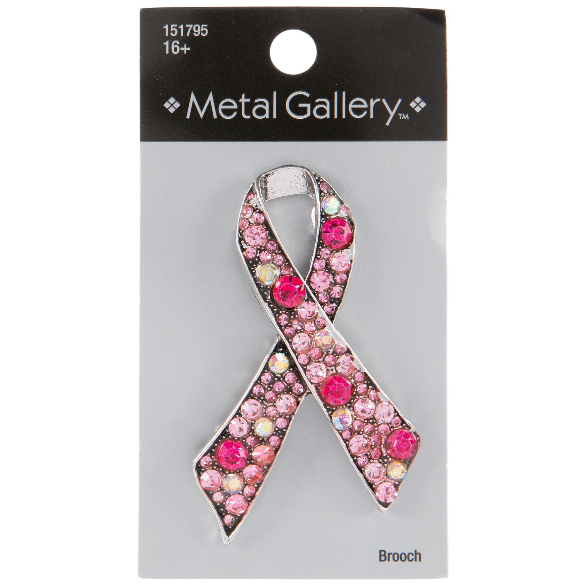 Breast Cancer Ribbon Pink Metal Sign 18x12 CNC Art Customizable Gift  memorial