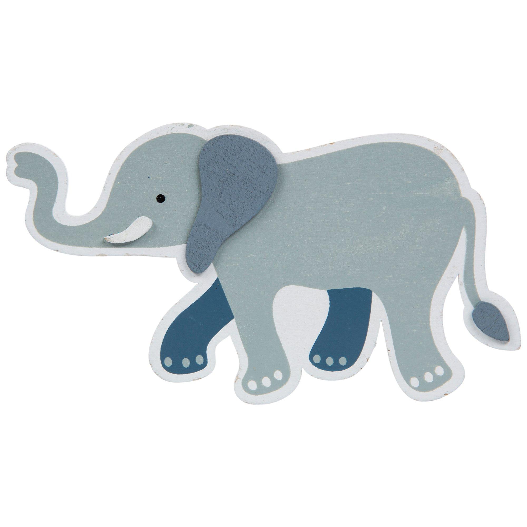 Elephant Painted Wood Shape Hobby Lobby 1518752