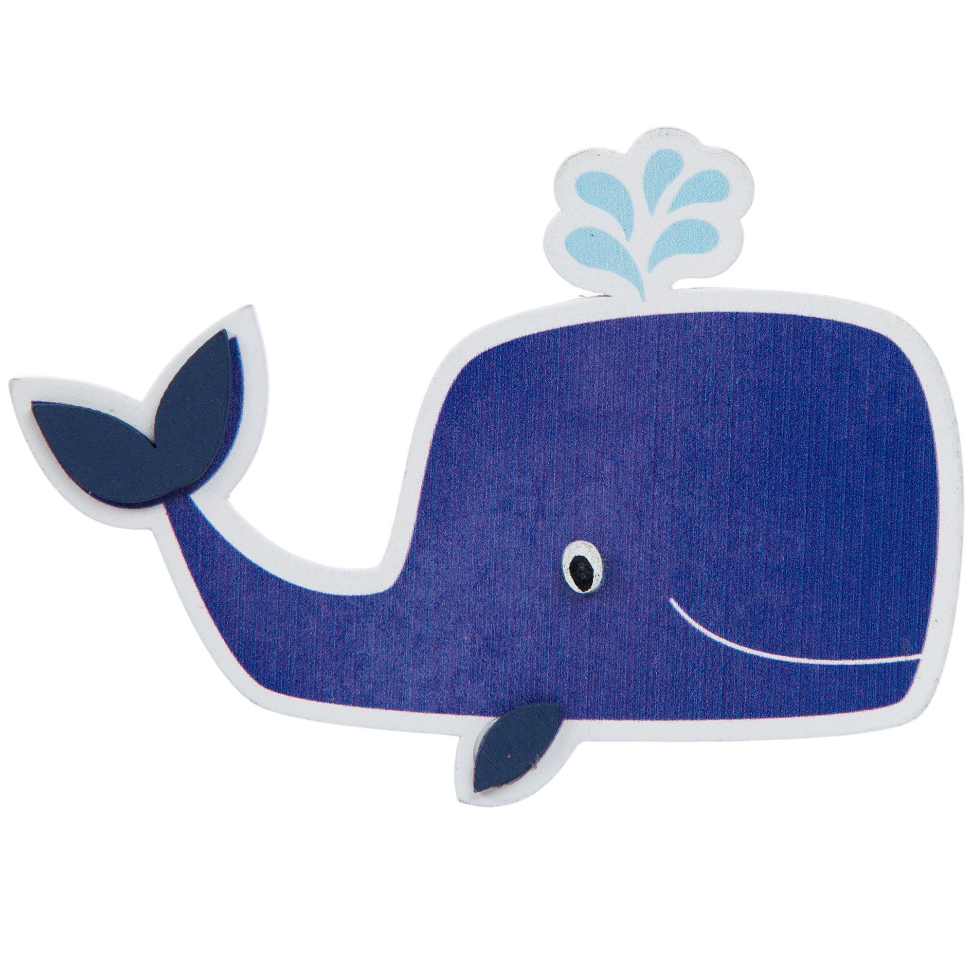 Whale Painted Wood Shape Hobby Lobby 1519222
