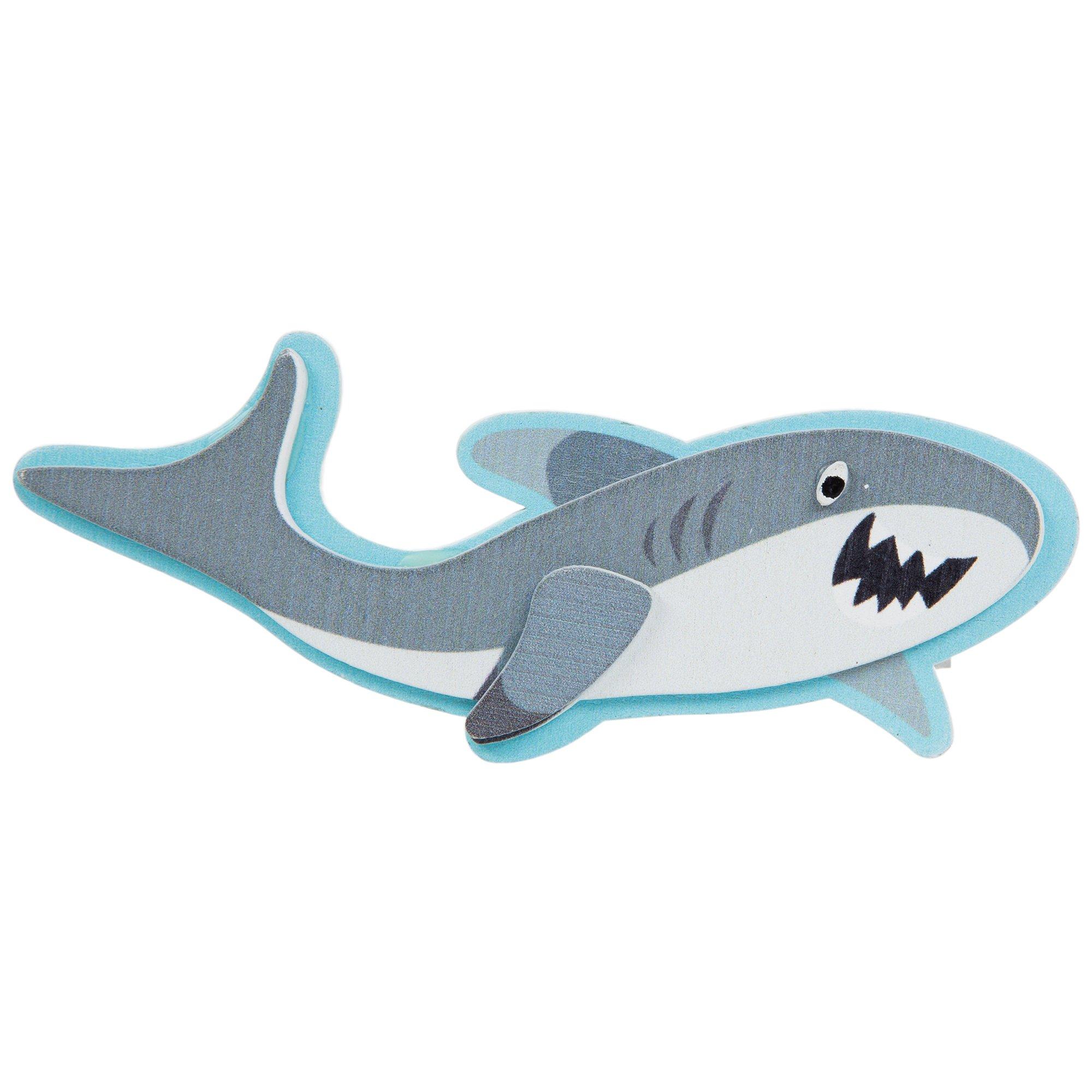Shark Painted Wood Shape