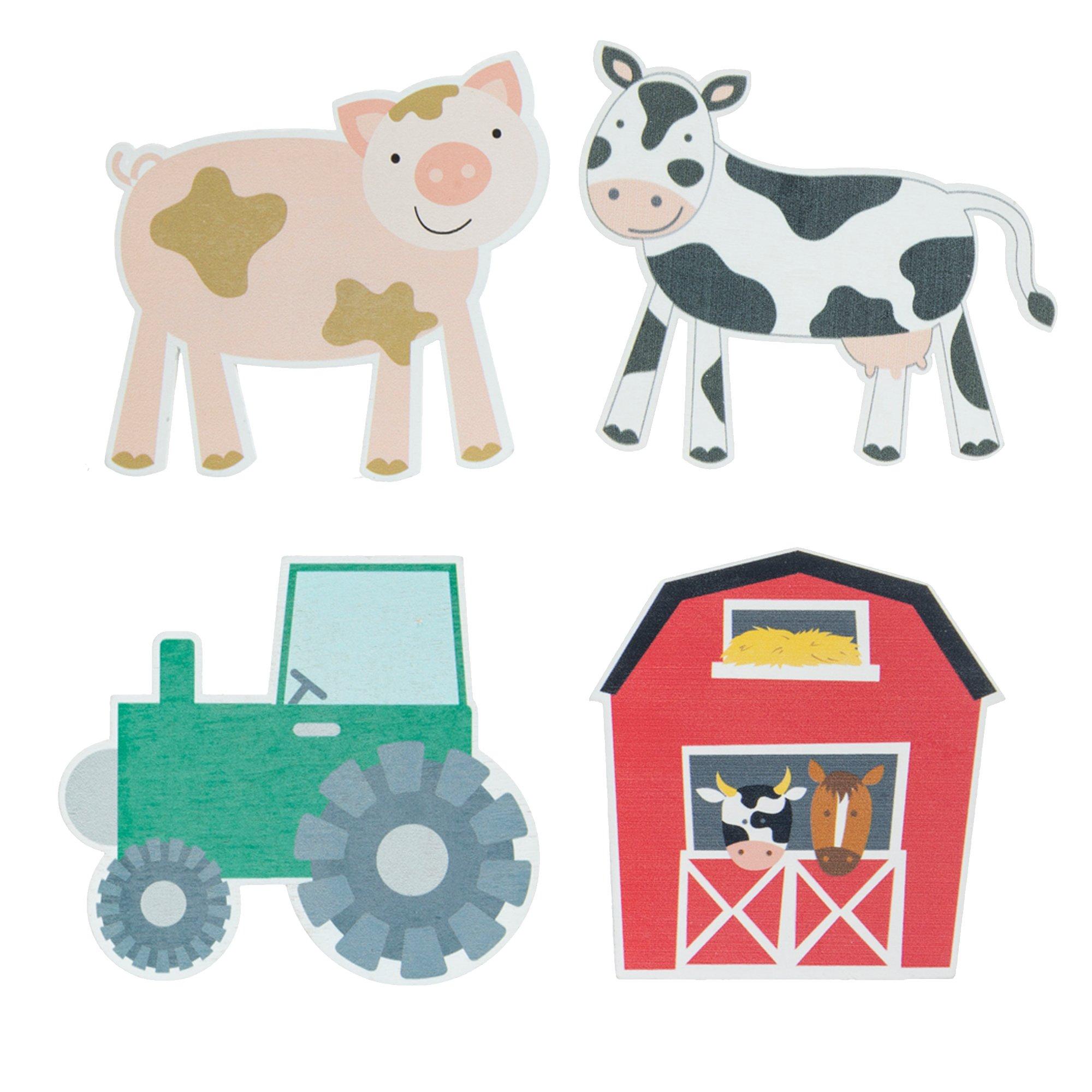 Farm Painted Wood Shapes Hobby Lobby 1519743